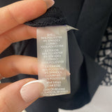 CALVIN KLEIN WOMEN'S DRESS black white 14