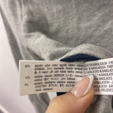 ZARA WOMEN'S TOP grey navy M