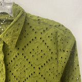 ZARA WOMEN'S BLOUSE/SHIRT green M