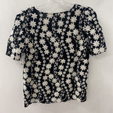 WOMEN'S BLOUSE/SHIRT black white S/38