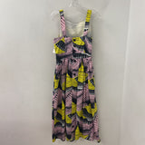 MARC CAIN WOMEN'S DRESS pink yellow black 8