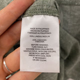 JNY jones new york WOMEN'S BLOUSE/SHIRT green white mix S