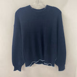 scotch & soda WOMEN'S SWEATER navy, light blue L