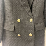ZARA WOMEN'S BLAZER/JACKET black XS