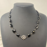 925 WOMEN'S NECKLACE black