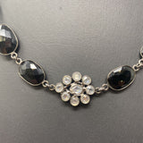 925 WOMEN'S NECKLACE black