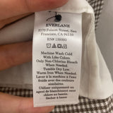 EVERLANE WOMEN'S BLAZER/JACKET brown white check 10