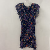 RAMY BROOK WOMEN'S DRESS black purple orange S