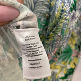 TALBOTS WOMEN'S CARDIGAN green yellow blue white XS