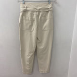 Banana Republic WOMEN'S CAPRIS cream 4P