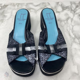 THIERRY RABOTIN WOMEN'S SANDALS black grey 38.5
