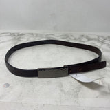 SIMONS WOMEN'S BELT brown silver M