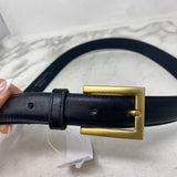 WOMEN'S BELT black gold XL