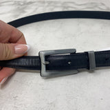 WOMEN'S BELT black silver 32"