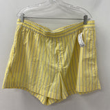 GAP WOMEN'S SHORTS yellow white navy XL
