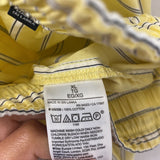 GAP WOMEN'S SHORTS yellow white navy XL