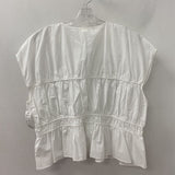 H&M WOMEN'S BLOUSE/SHIRT white XL
