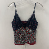 WOMEN'S TANK/CAMI red black white S