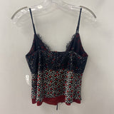 WOMEN'S TANK/CAMI red black white S