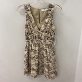TWIK WOMEN'S DRESS black beige S