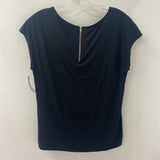 TRIBAL WOMEN'S TOP black silver leopard M