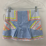 LUCKY IN LOVE WOMEN'S ACTIVE BOTTOM blue orange yellow XS