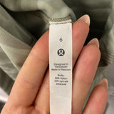 LULULEMON WOMEN'S ACTIVE BOTTOM greens 6
