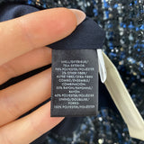 ANN TAYLOR WOMEN'S BLAZER/JACKET blue silver black 10