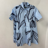 by Anthropologie WOMEN'S DRESS blue black XXS