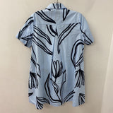 by Anthropologie WOMEN'S DRESS blue black XXS