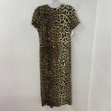 ZARA WOMEN'S DRESS animal print XS