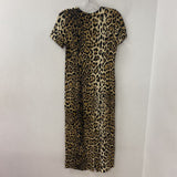 ZARA WOMEN'S DRESS animal print XS