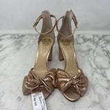 VINCE CAMUTO WOMEN'S HEELS rose gold 6.5