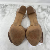 VINCE CAMUTO WOMEN'S HEELS rose gold 6.5