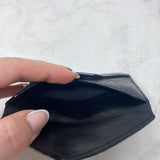 COACH WOMEN'S WALLET/WRISTLET black textured
