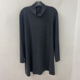 toni t. WOMEN'S PLUS TOP grey 3X