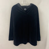 JNY jones new york WOMEN'S PLUS TOP black 3X