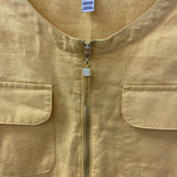 ELLEN TRACY WOMEN'S BLOUSE/SHIRT yellow M