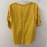 ELLEN TRACY WOMEN'S BLOUSE/SHIRT yellow M