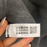 ZARA WOMEN'S COAT two tone grey L