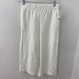 H&M WOMEN'S CAPRIS white S