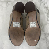 CLARKS WOMEN'S SANDALS silver beige 6.5
