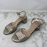 GEOX WOMEN'S SANDALS gold 37