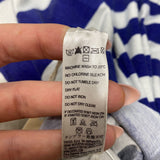 DIESEL WOMEN'S SCARF/SHAWL white blue stripe