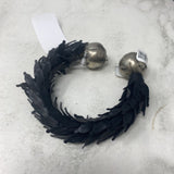 WOMEN'S BRACELET black silver