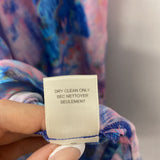 REBECCA TAYLOR WOMEN'S BLOUSE/SHIRT pink blue 10