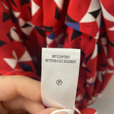 PARKER WOMEN'S BLOUSE/SHIRT red white blue M
