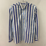 VELVET WOMEN'S BLOUSE/SHIRT white blues L