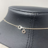 PANDORA WOMEN'S NECKLACE silver clear