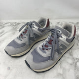 NEW BALANCE WOMEN'S SNEAKERS grey burgundy 9.5
